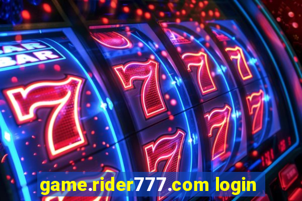 game.rider777.com login